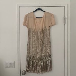 20s style flapper dress - small